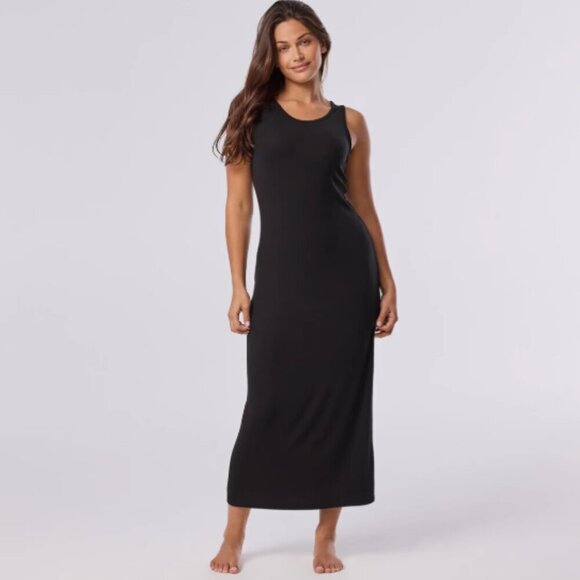Tavi Dresses & Skirts - TAVI - Ribbed Black Maxi Dress - NWT